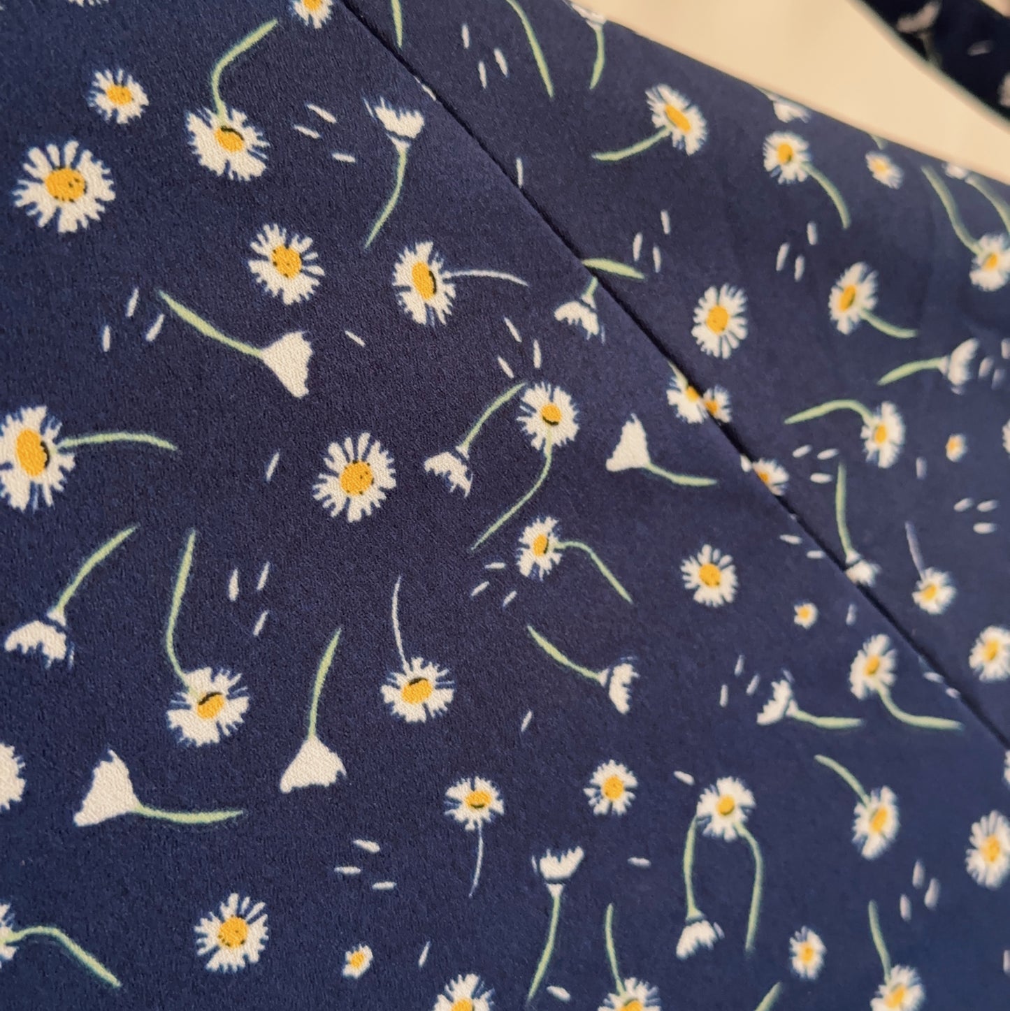 vestido vintage 90s floral (M-L)