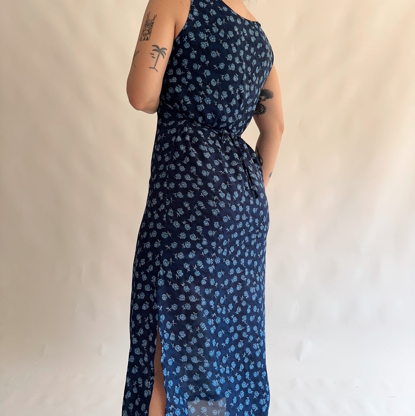 vestido vintage 90s (M-L)