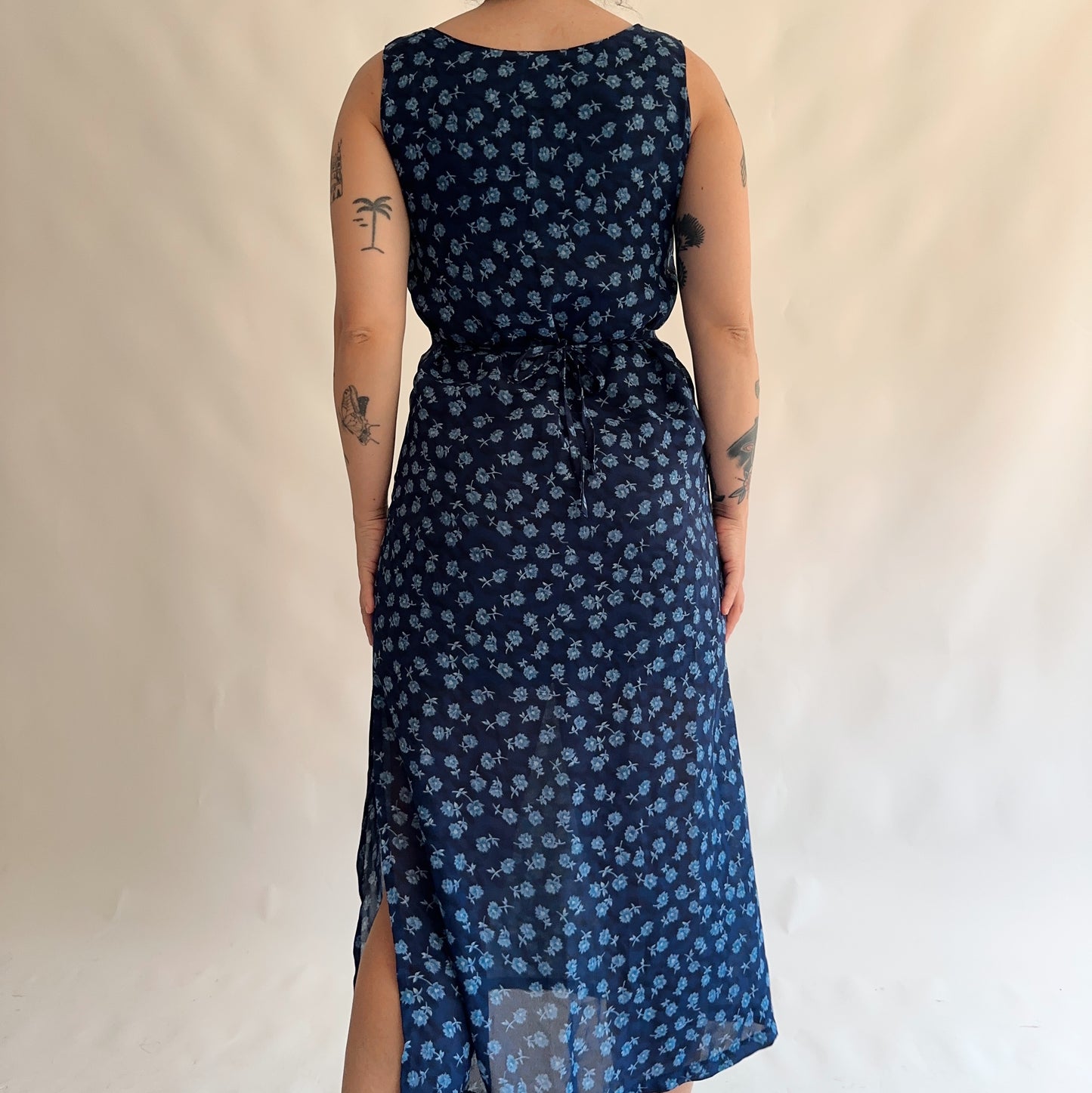 vestido vintage 90s (M-L)