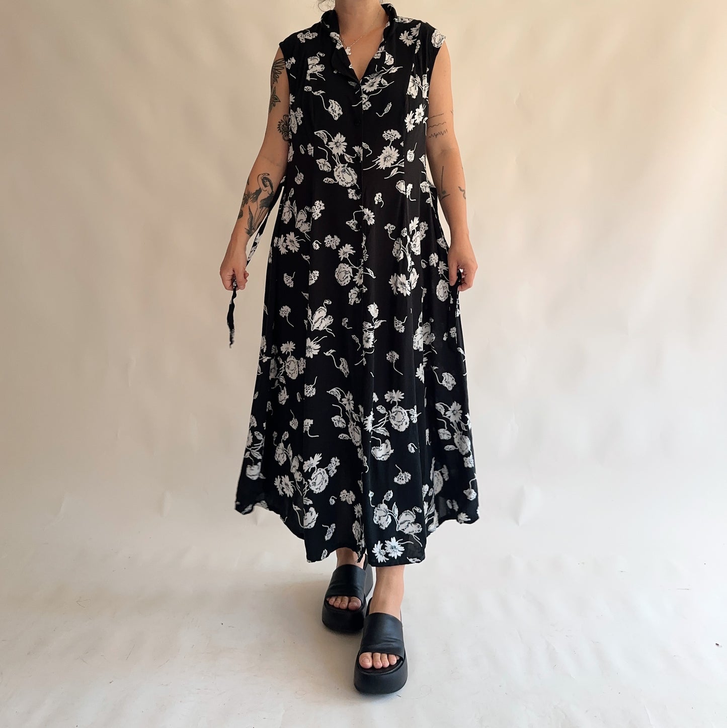 vestido vintage 90s (L-XL)