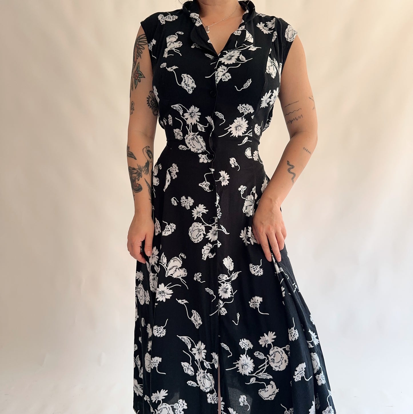 vestido vintage 90s (L-XL)