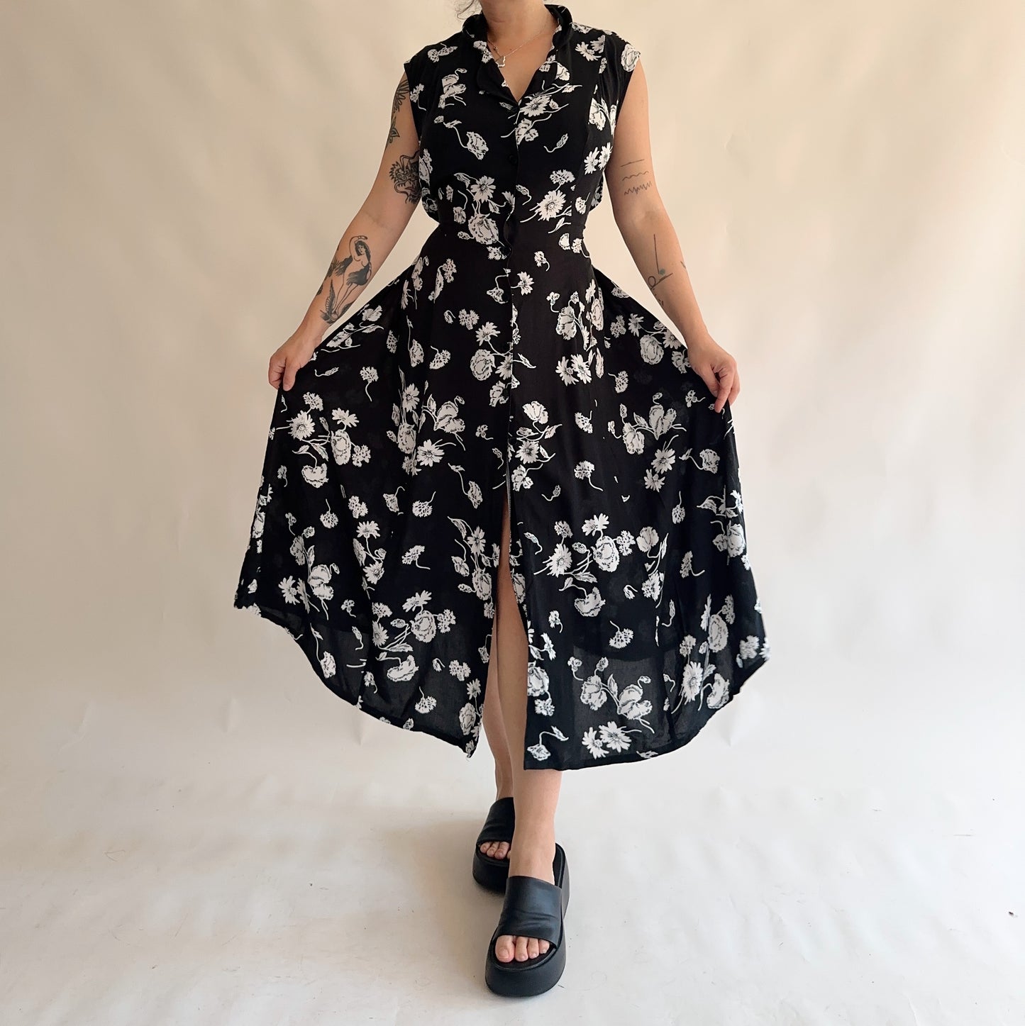 vestido vintage 90s (L-XL)