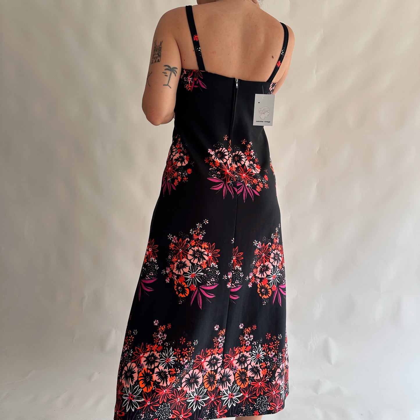 vestido vintgae 70s (L)