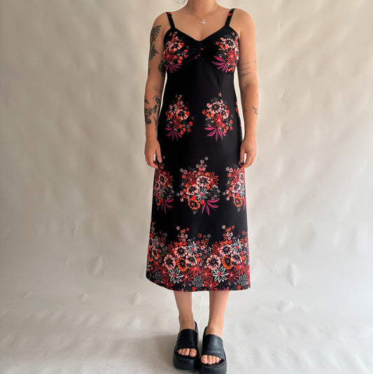 vestido vintgae 70s (L)