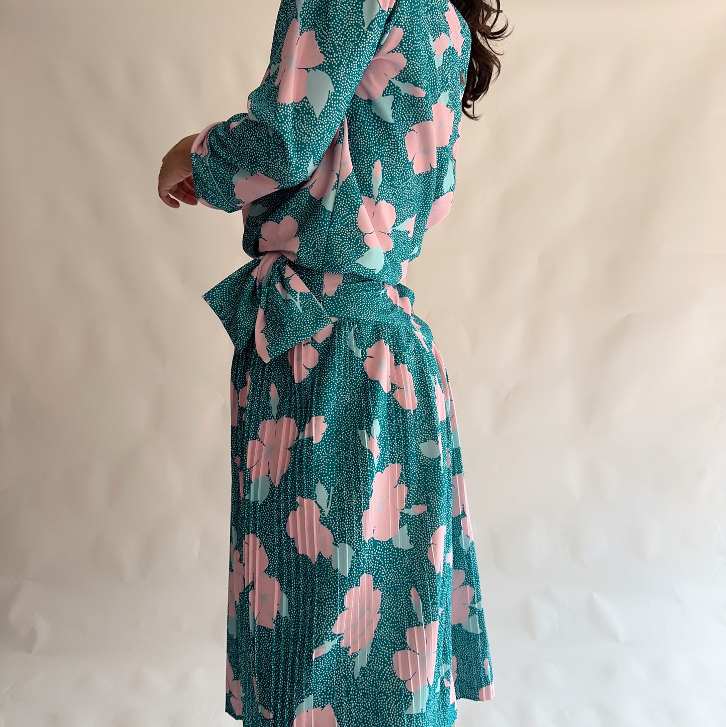 80s Vintage Dress (L)