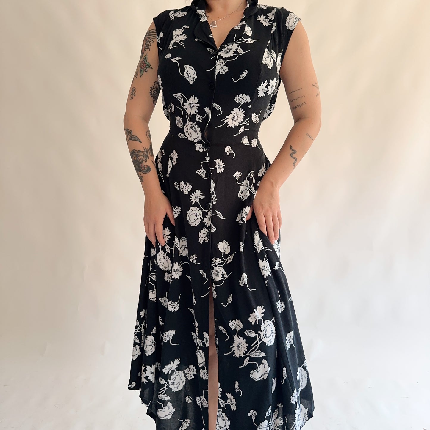 vestido vintage 90s (L-XL)