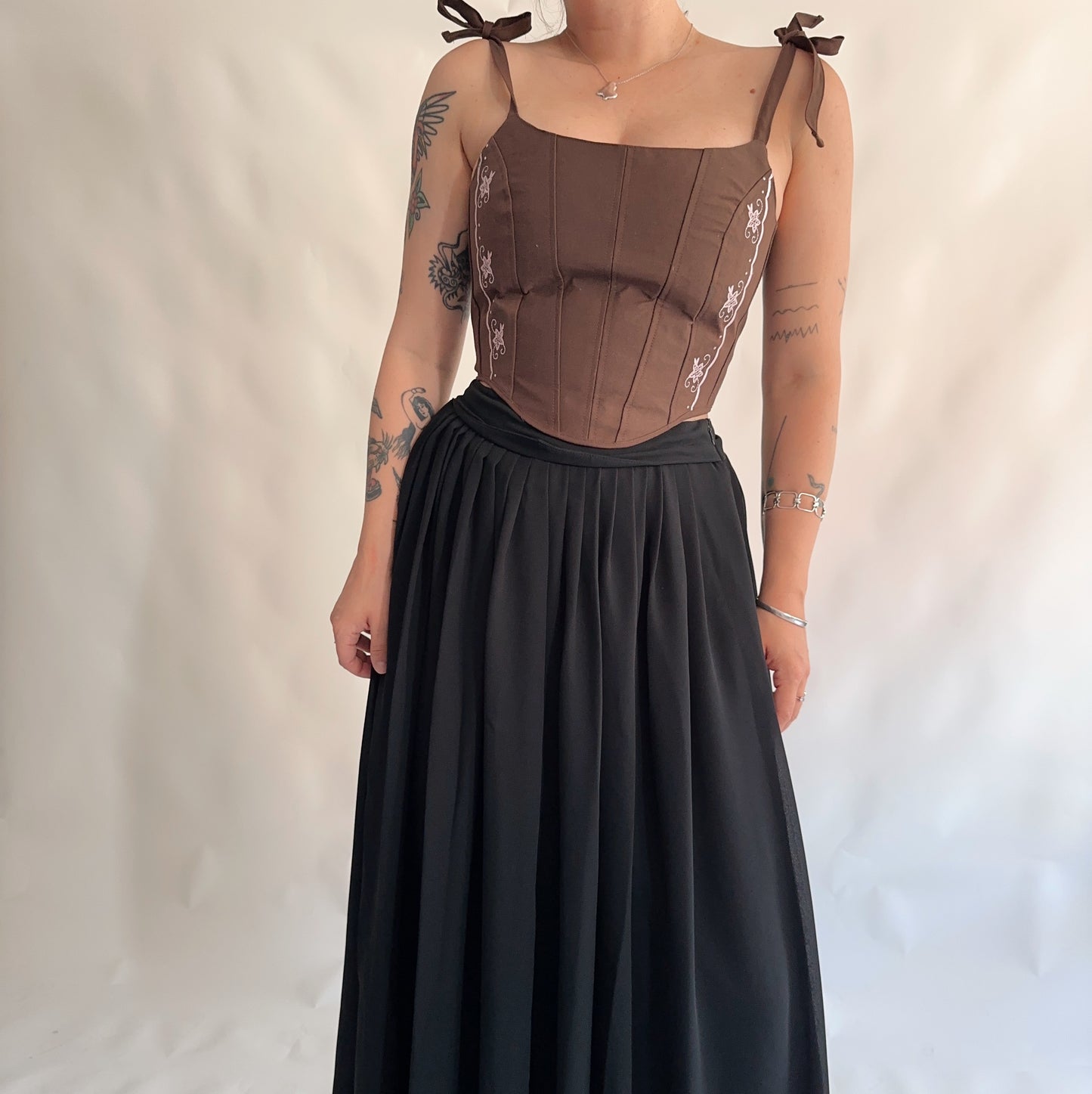 upcycling corset  (S-M)