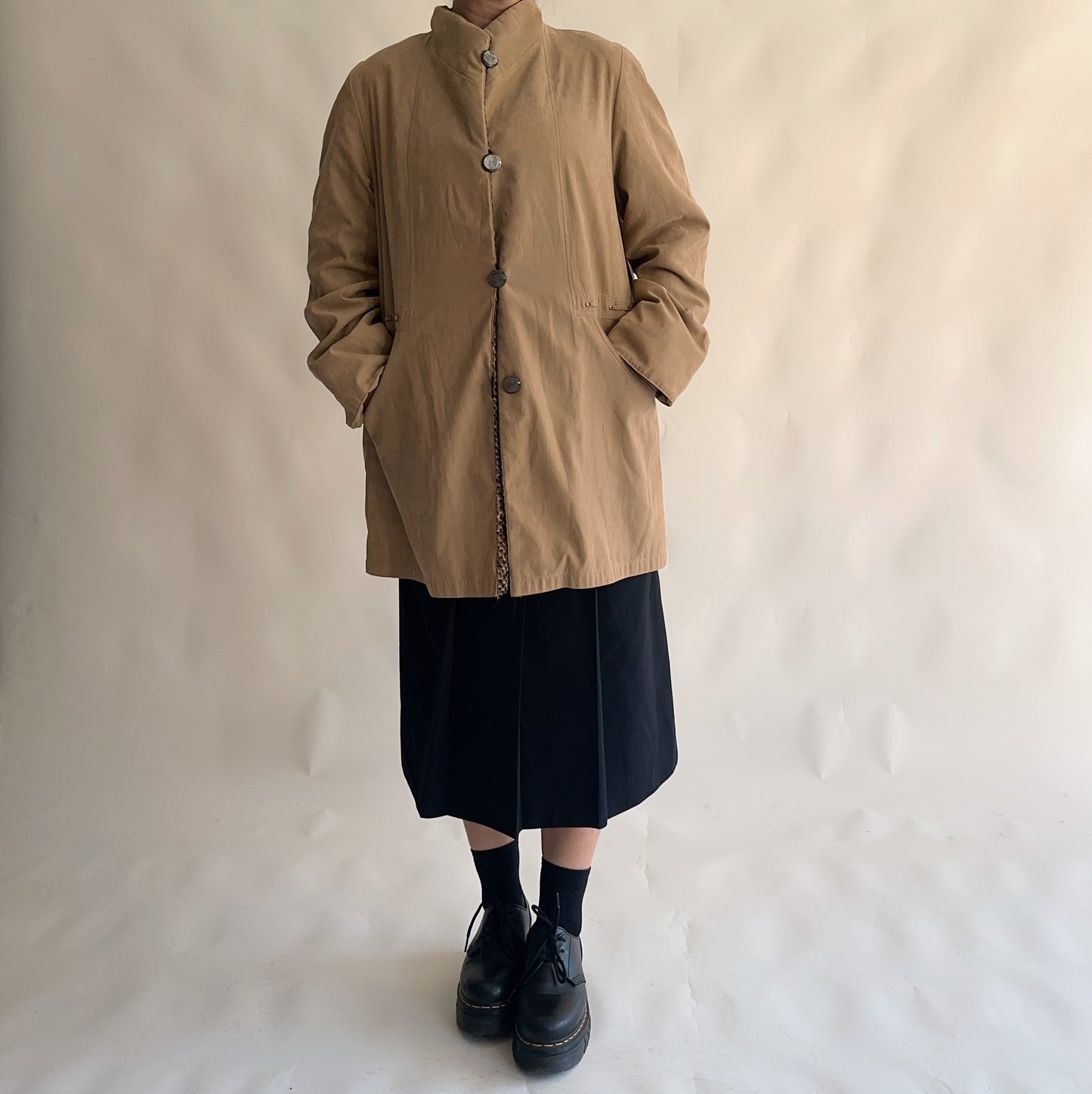 Casaco Vintage com pelinhos (L)