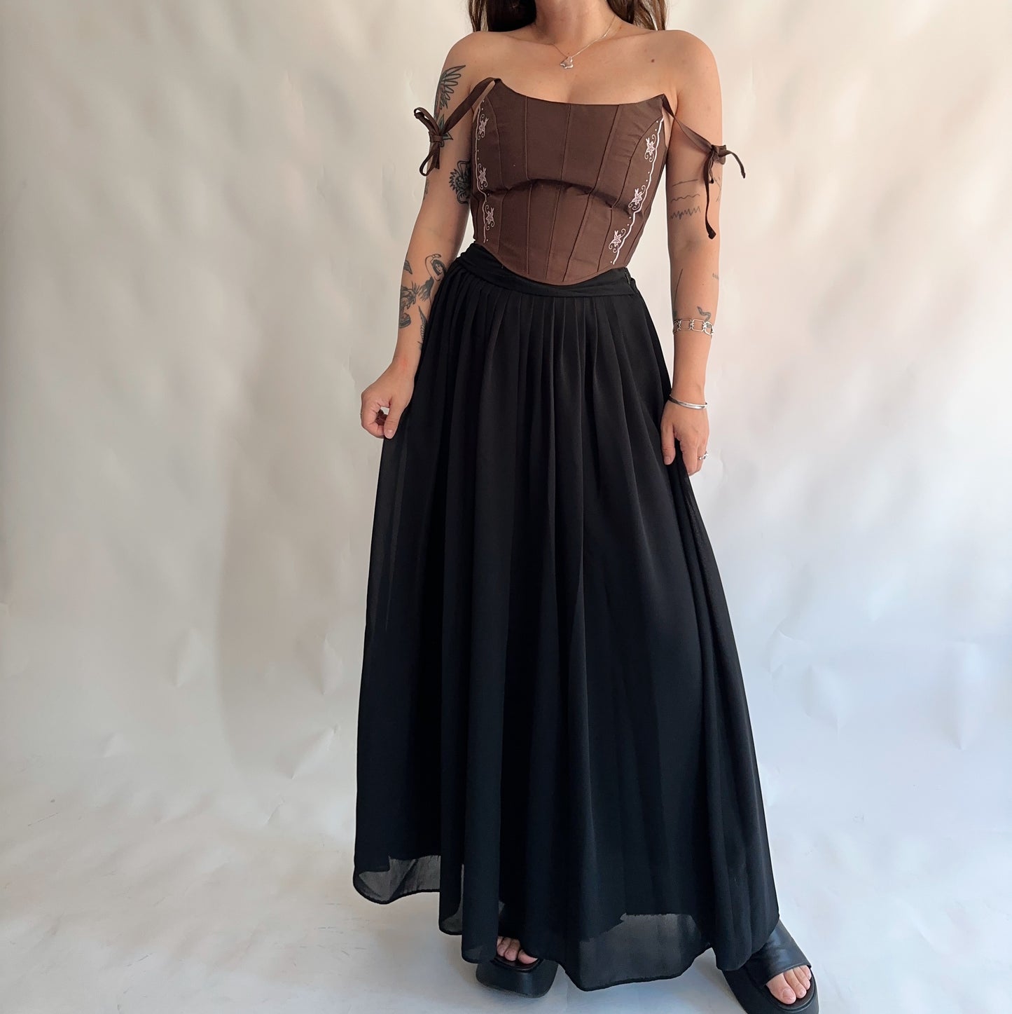 upcycling corset  (S-M)