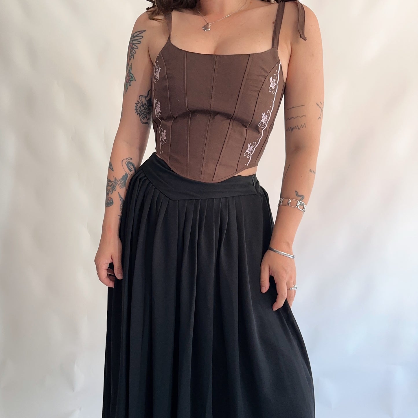 upcycling corset  (S-M)