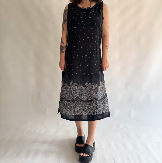 vestido vintage 90s (L-XL)