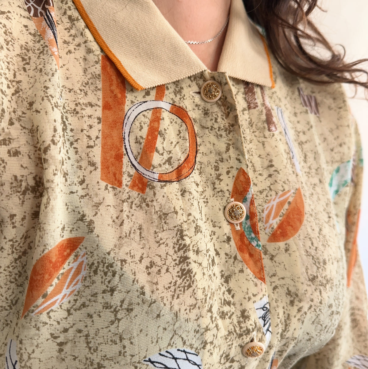 camisa vintage 90smanga longa (M-L)