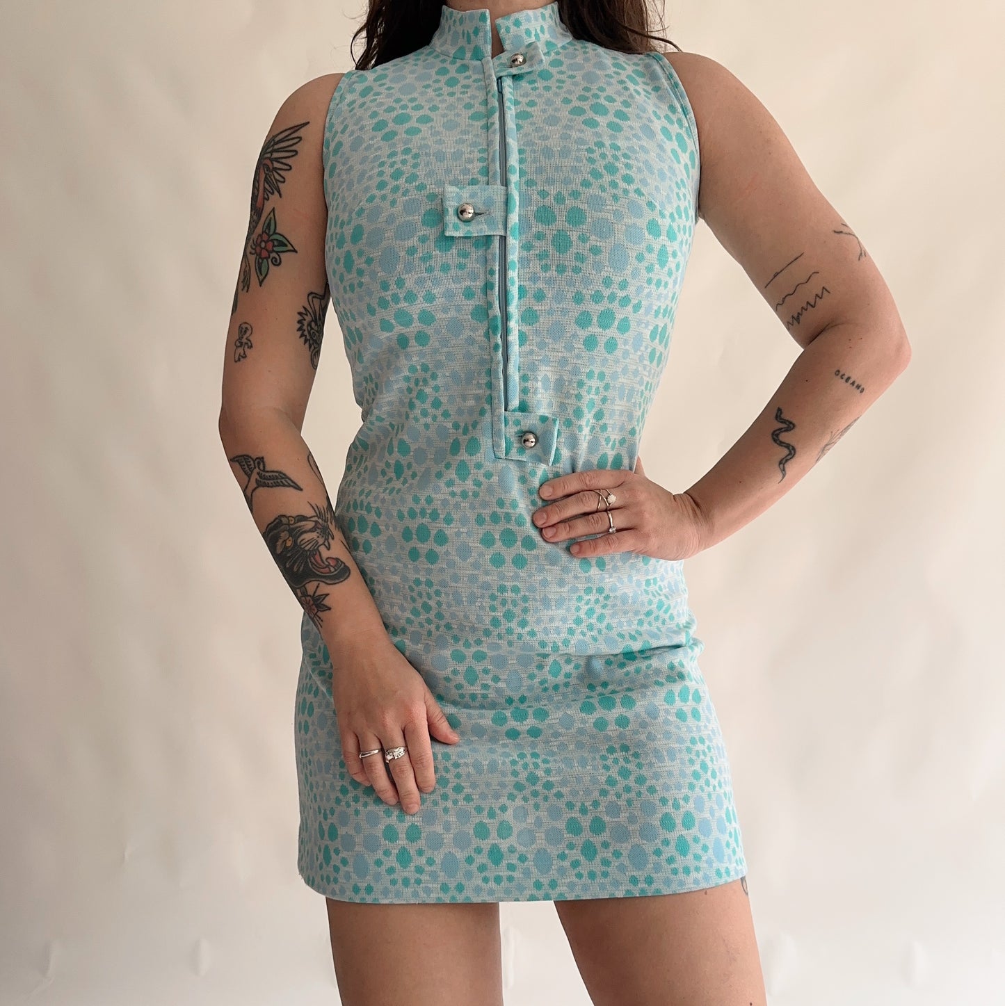 vestido vintage 70s (S-M)