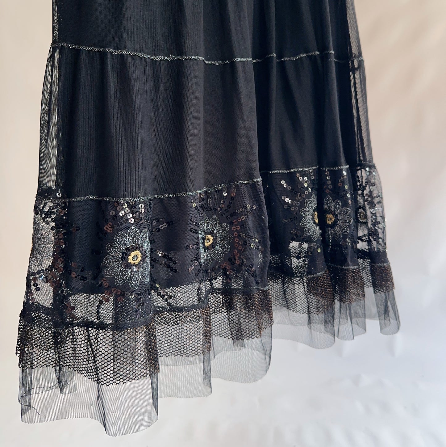 saia vintage com bordados (M)