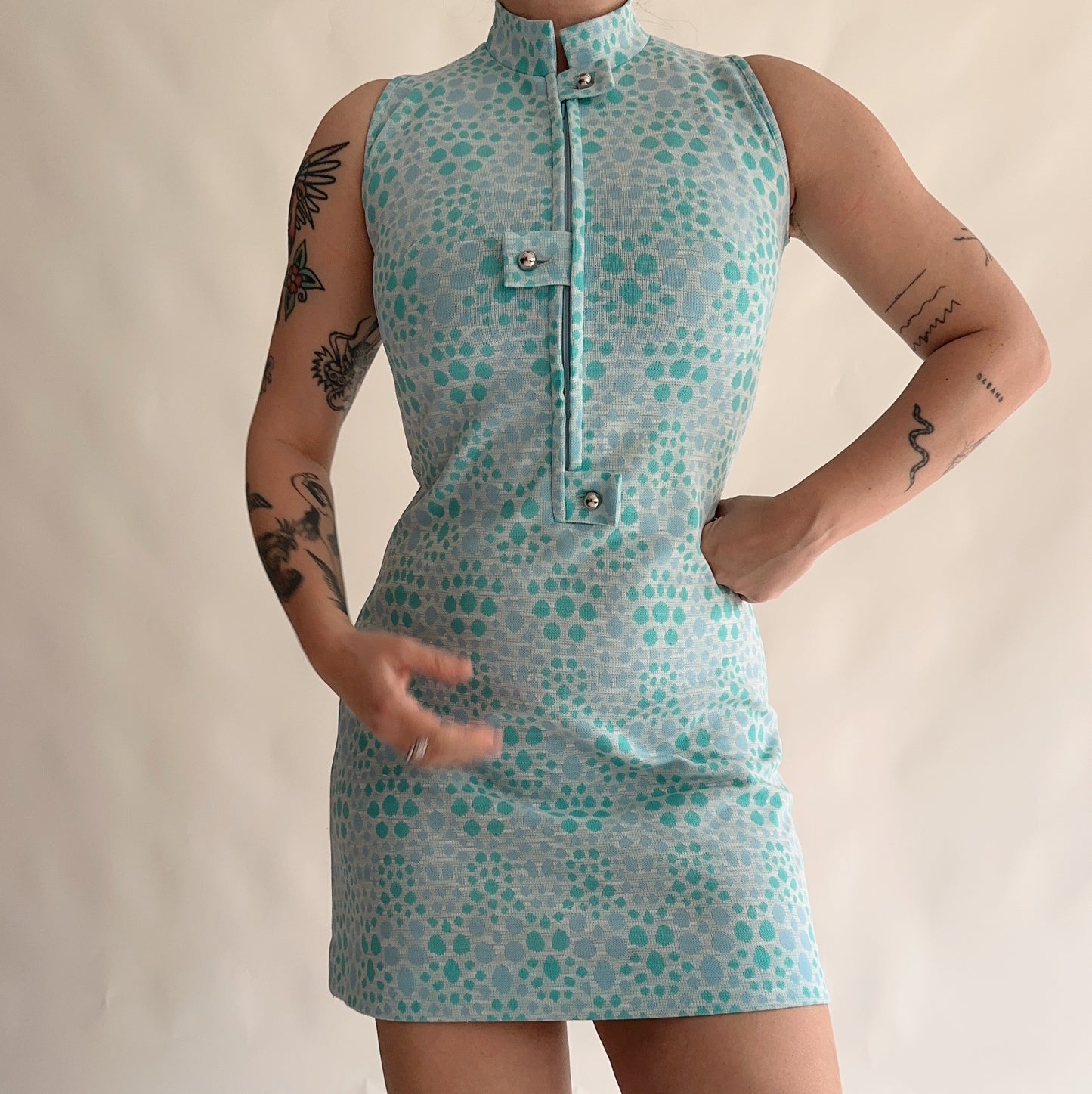 vestido vintage 70s (S-M)