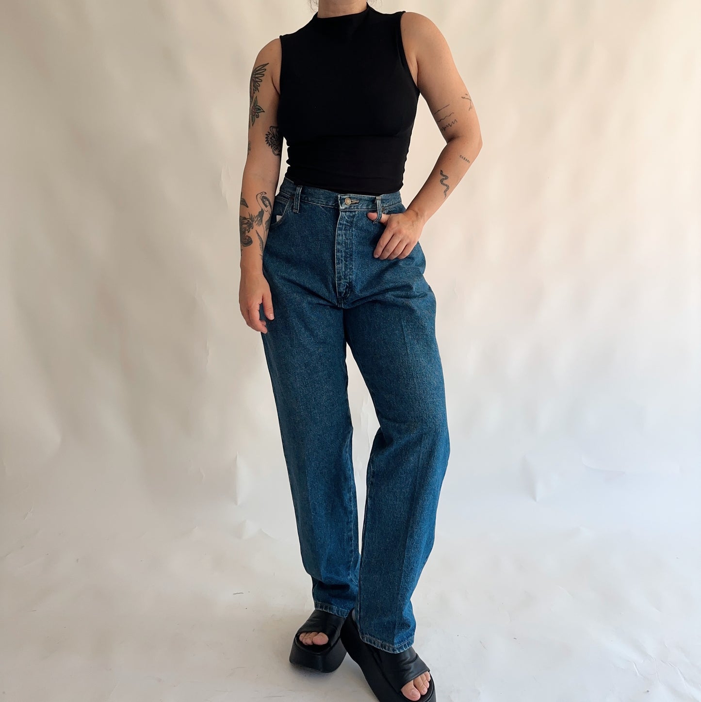 calças vintage wrangler (XL)