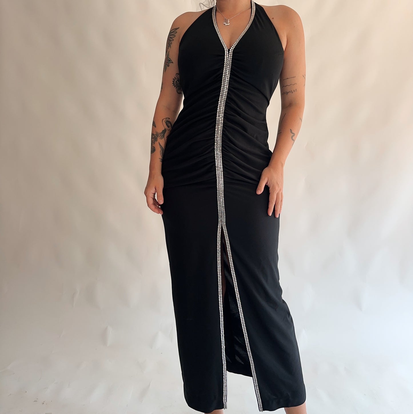 vestido vintage y2k italiano (L)