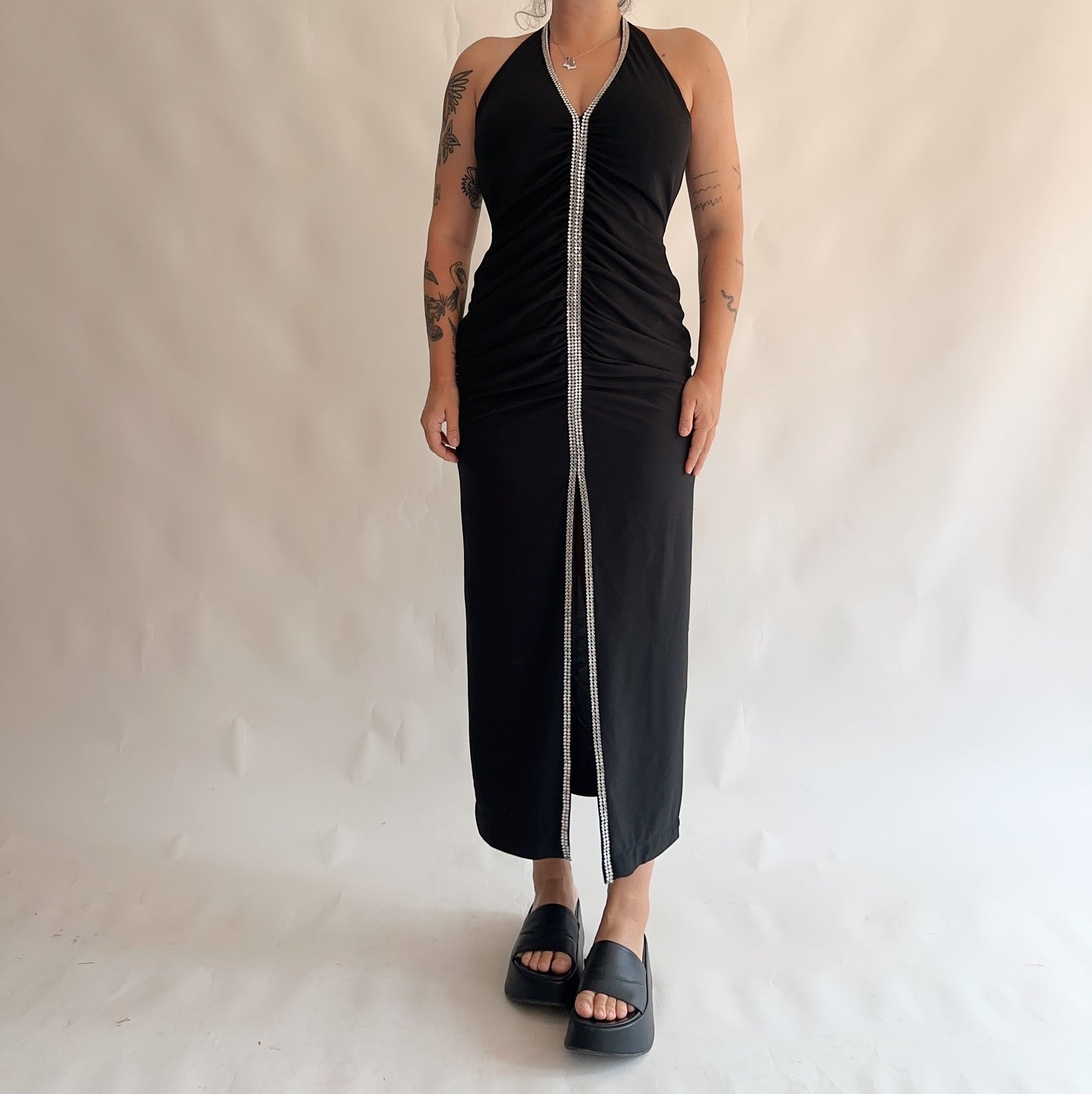 vestido vintage y2k italiano (L)