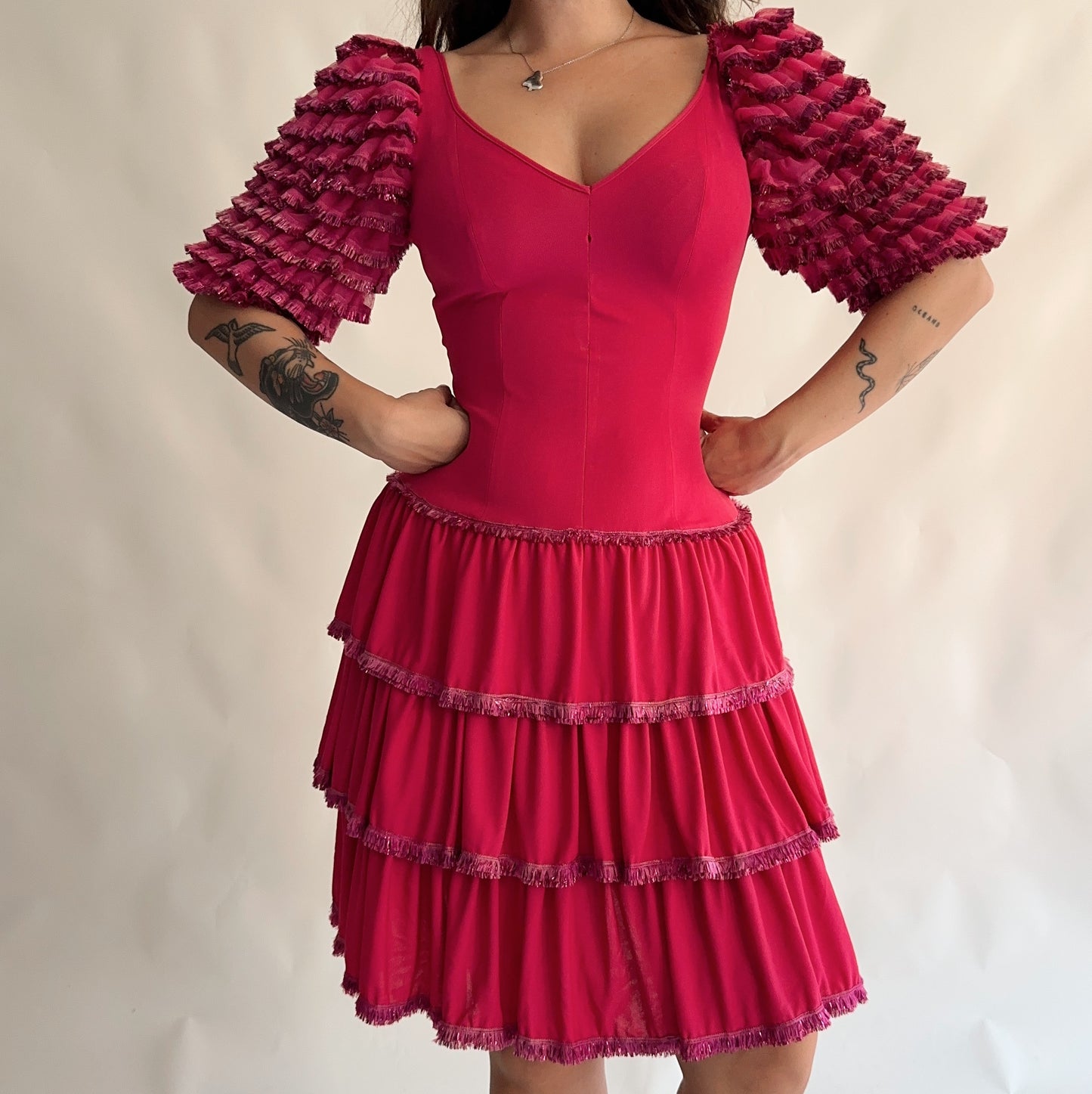 Vestindo Vintage 80s (S-M)