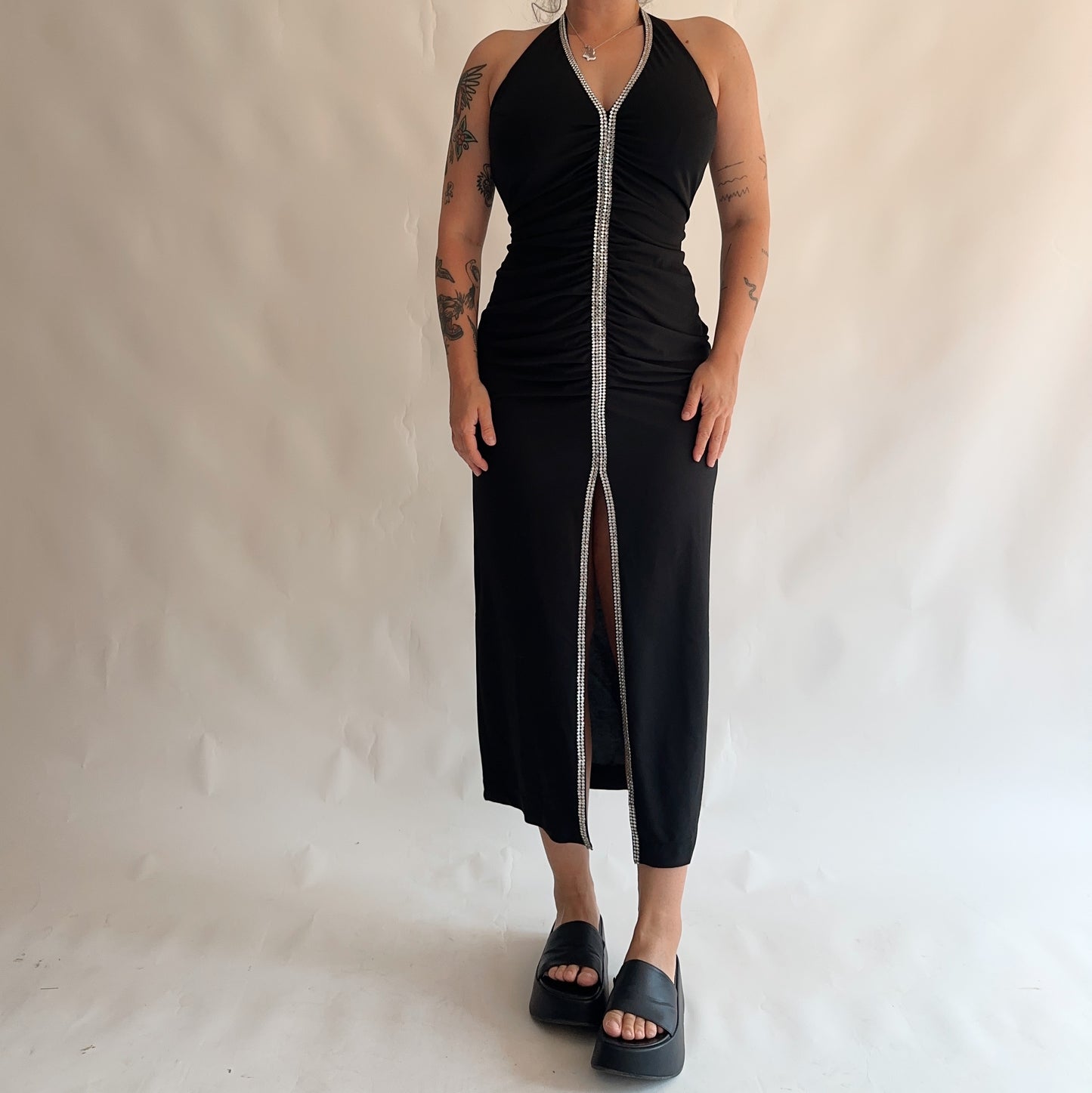 vestido vintage y2k italiano (L)