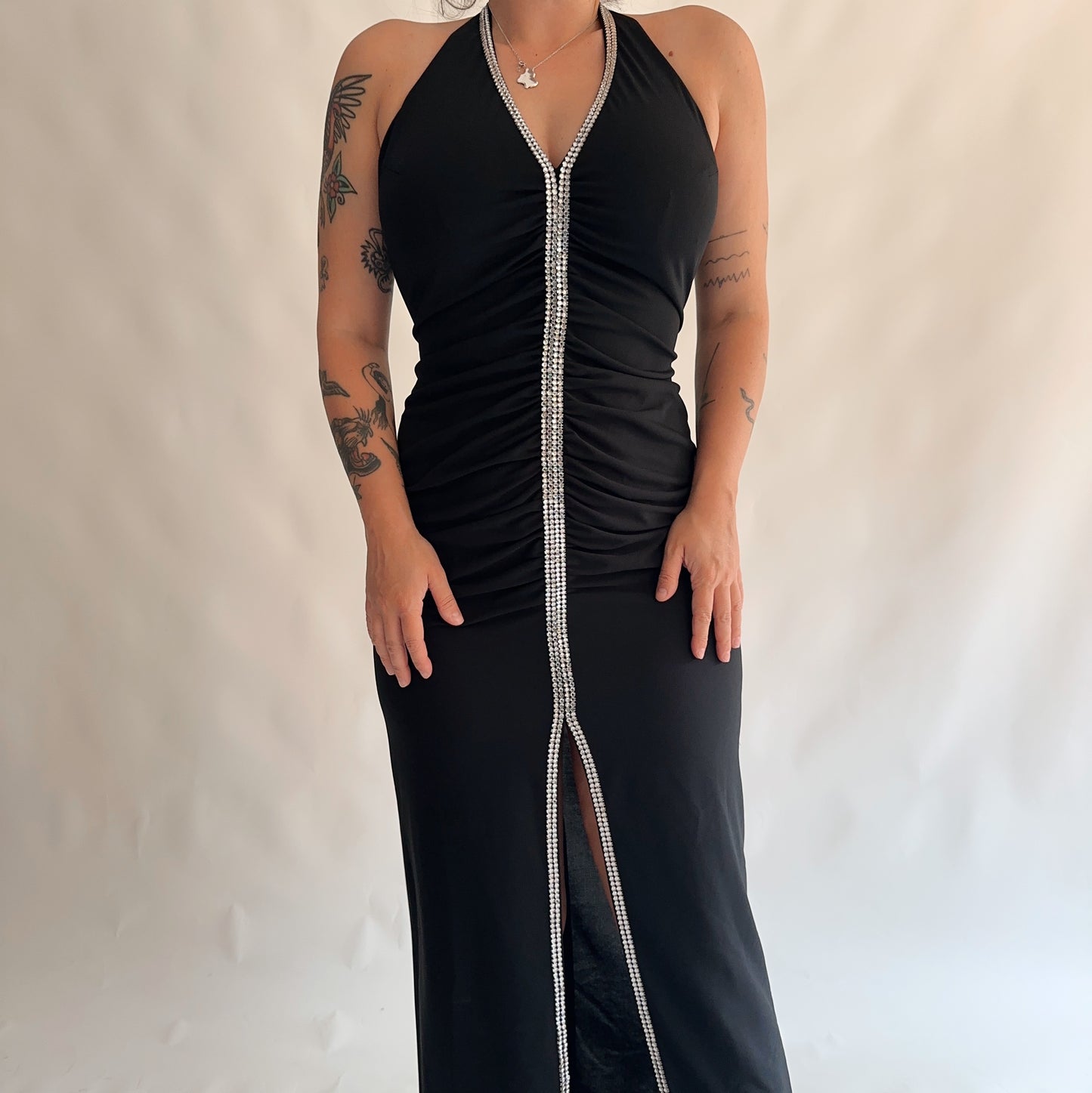 vestido vintage y2k italiano (L)