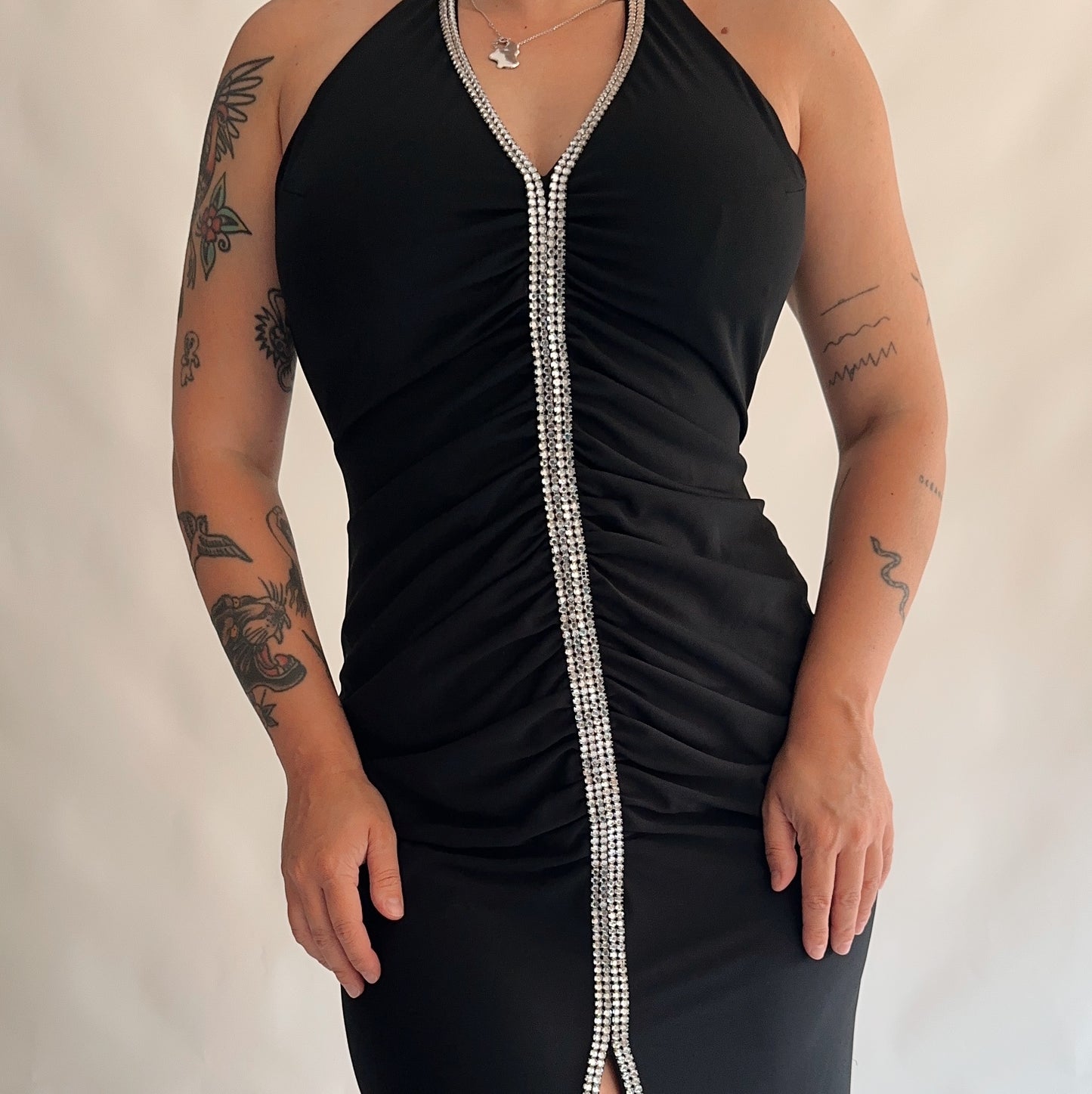 vestido vintage y2k italiano (L)