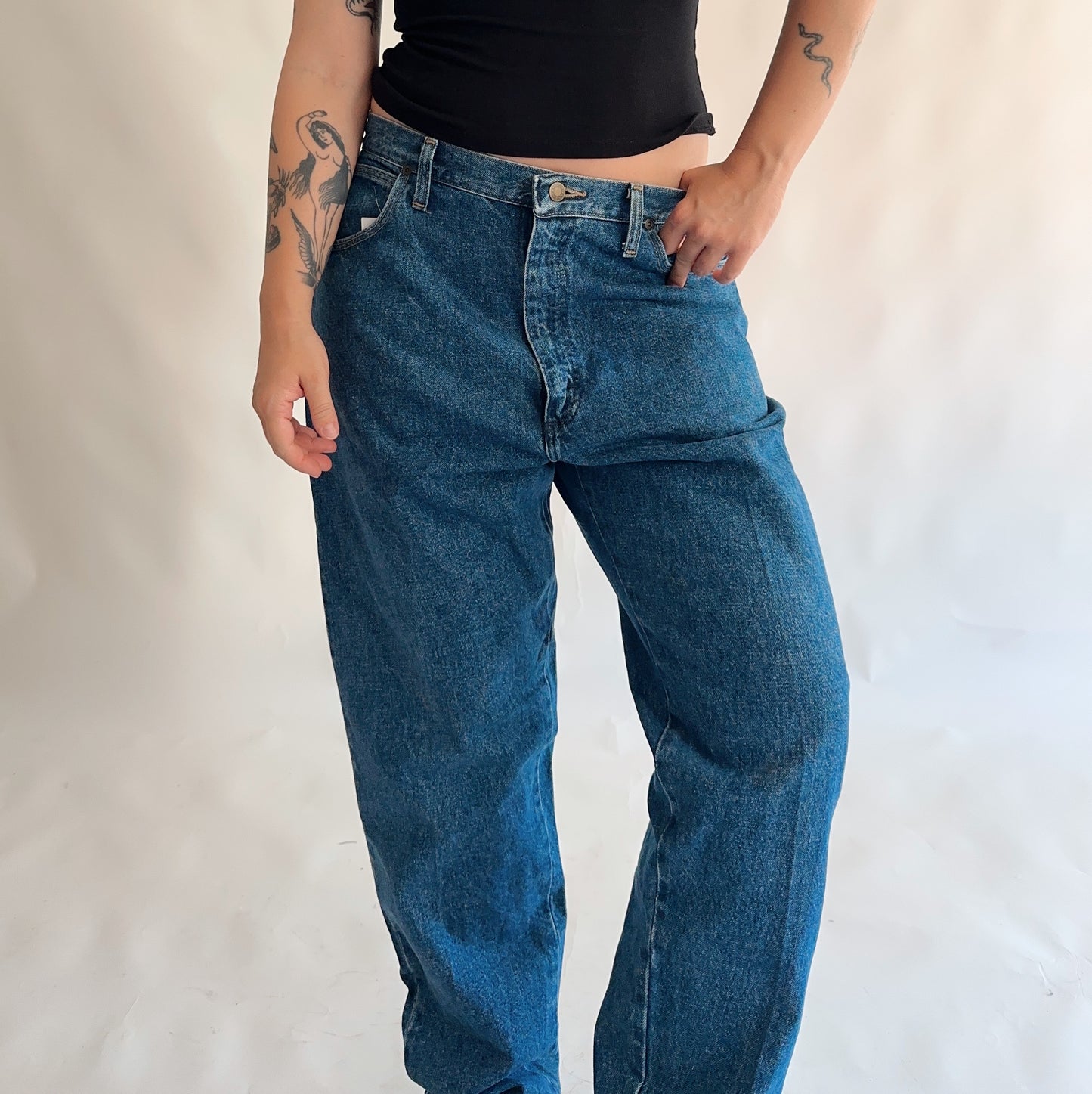 calças vintage wrangler (XL)