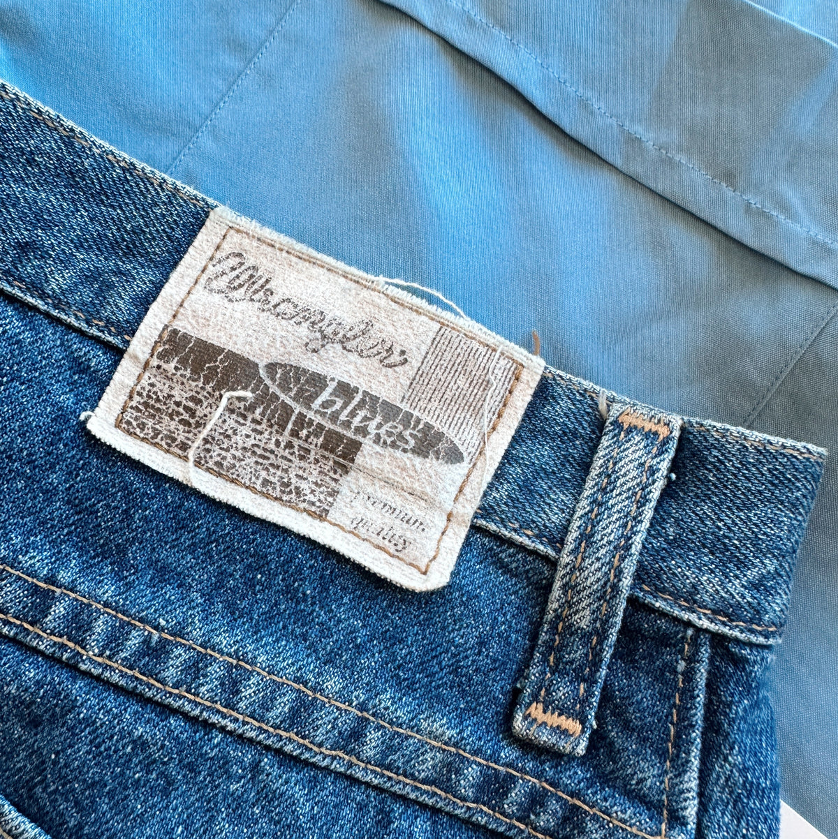 calças vintage wrangler (XL)