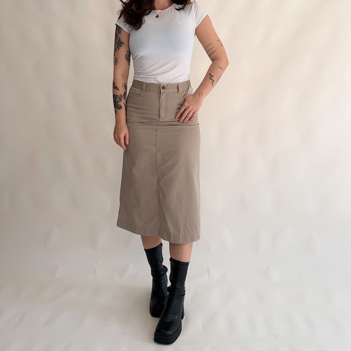 Vintage midi skirt (M)