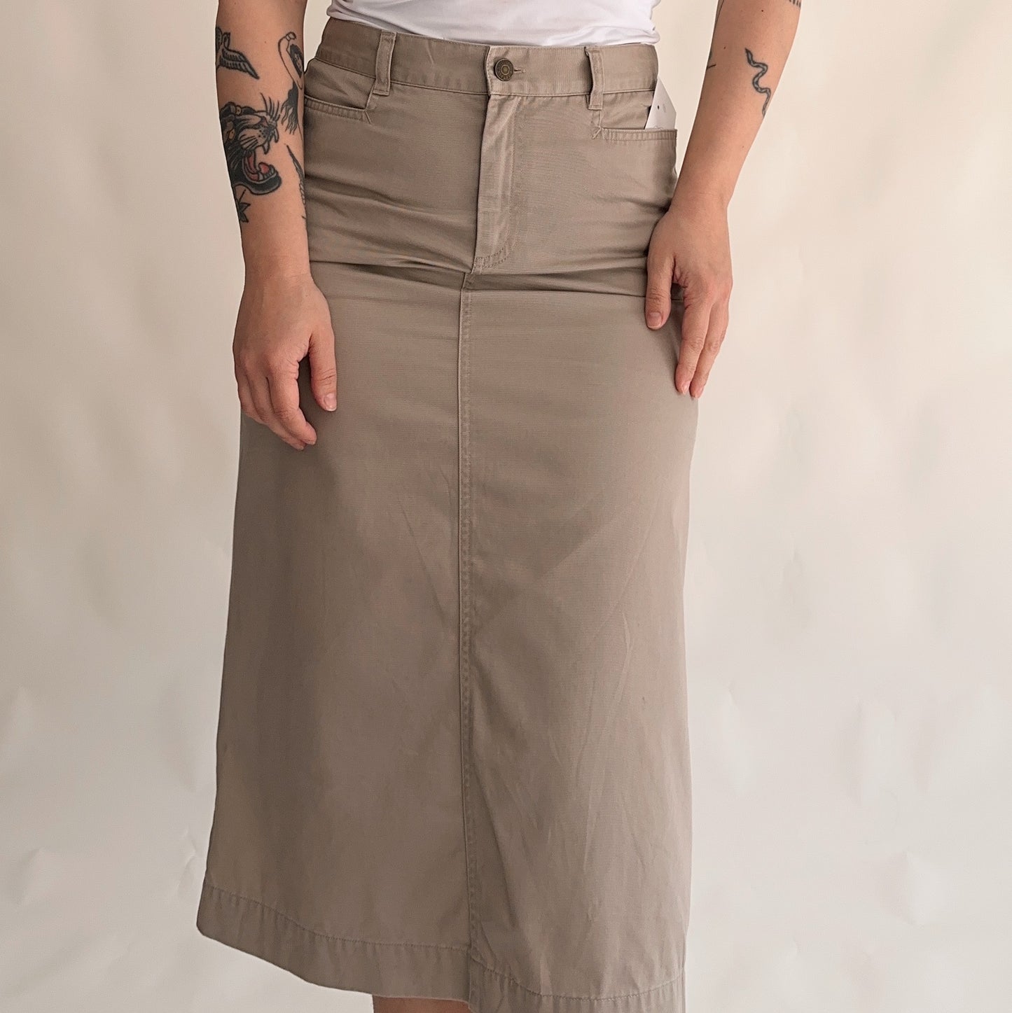 Vintage midi skirt (M)