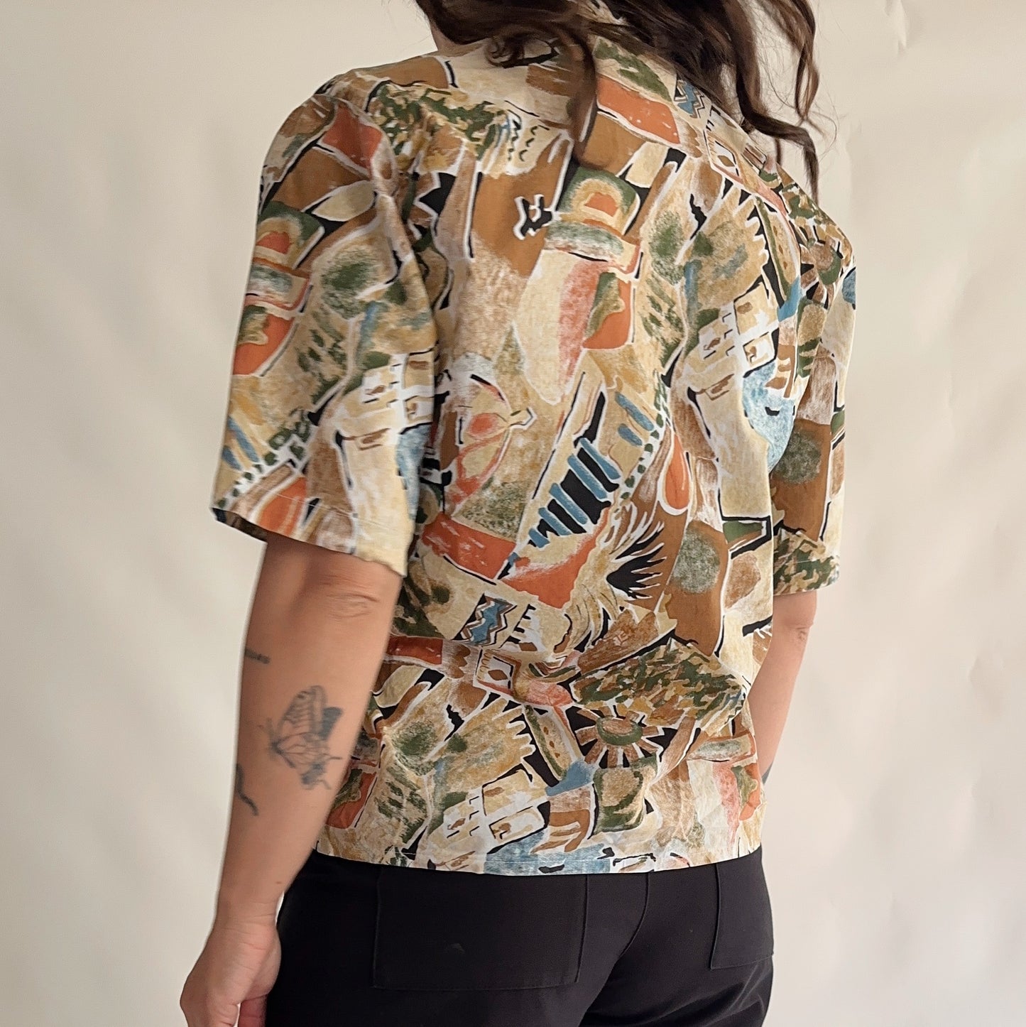 camisa vintage 90s (S.-M)