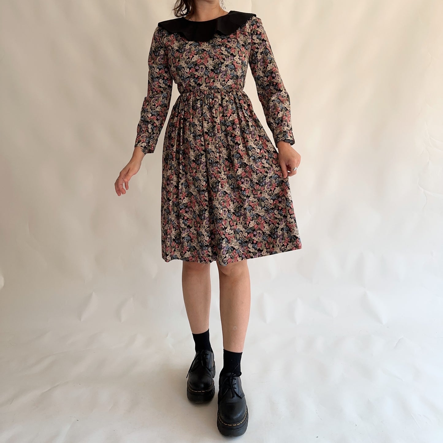Vestido Vintage Romântico (S)