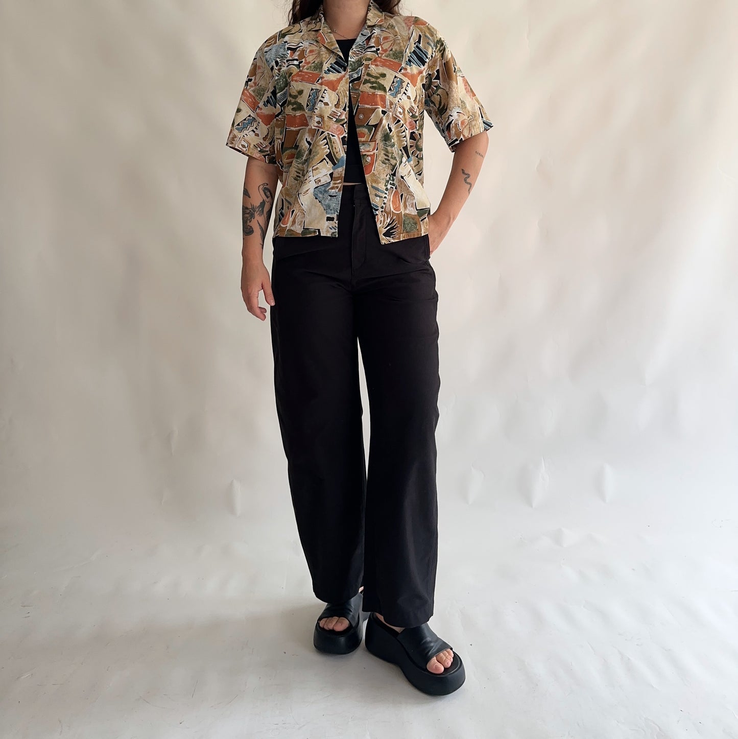 camisa vintage 90s (S.-M)