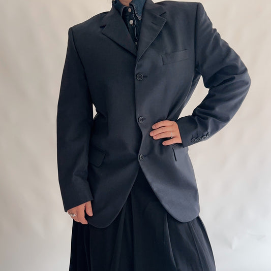 blazer massimo dutti 100% lã (L)