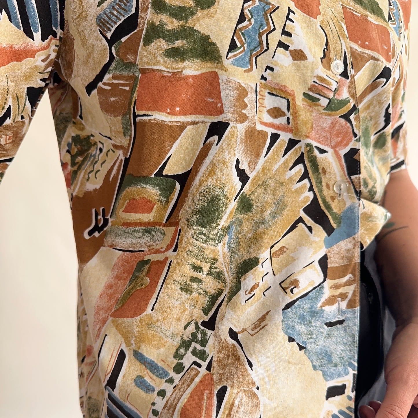 camisa vintage 90s (S.-M)