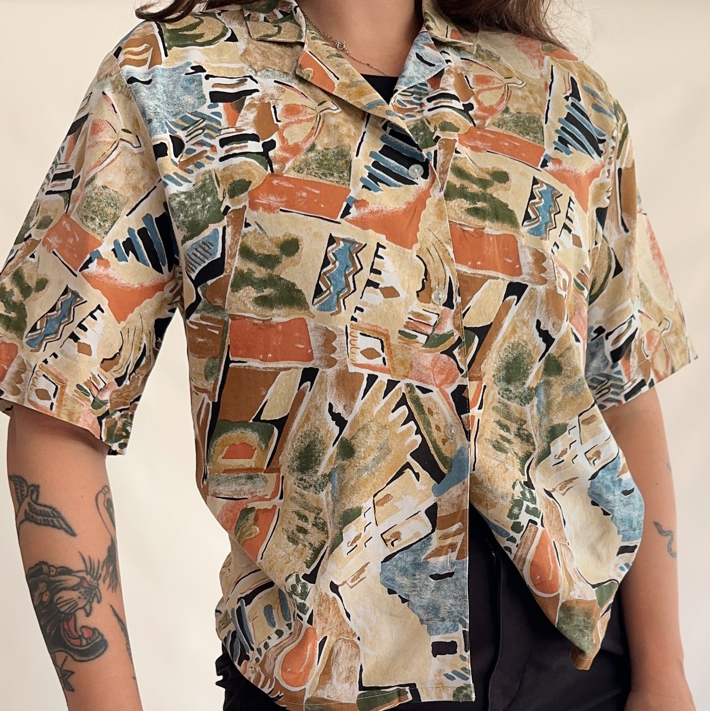 camisa vintage 90s (S.-M)