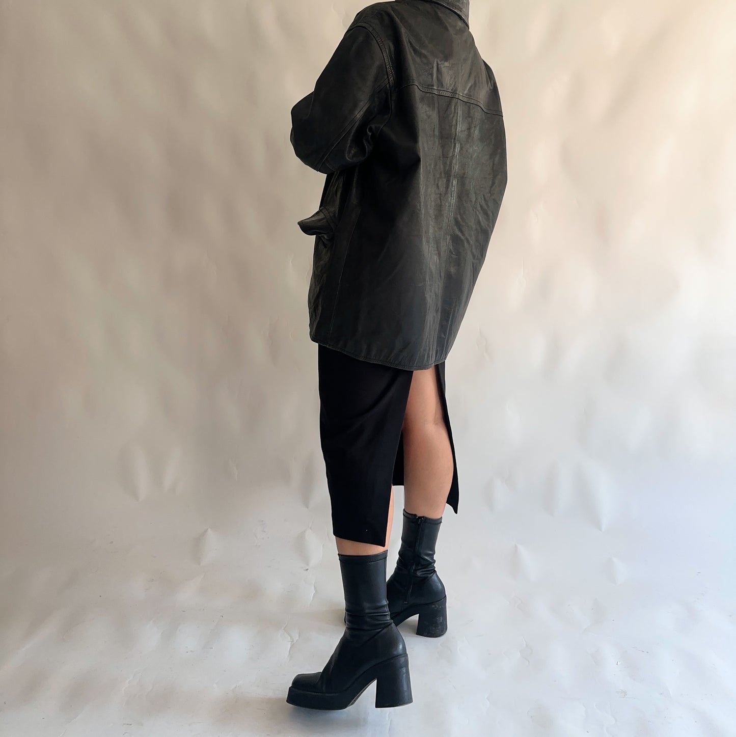 Casaco Vintage pele (L)