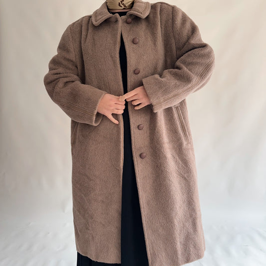 Sobretudo Vintage Lã (XL)