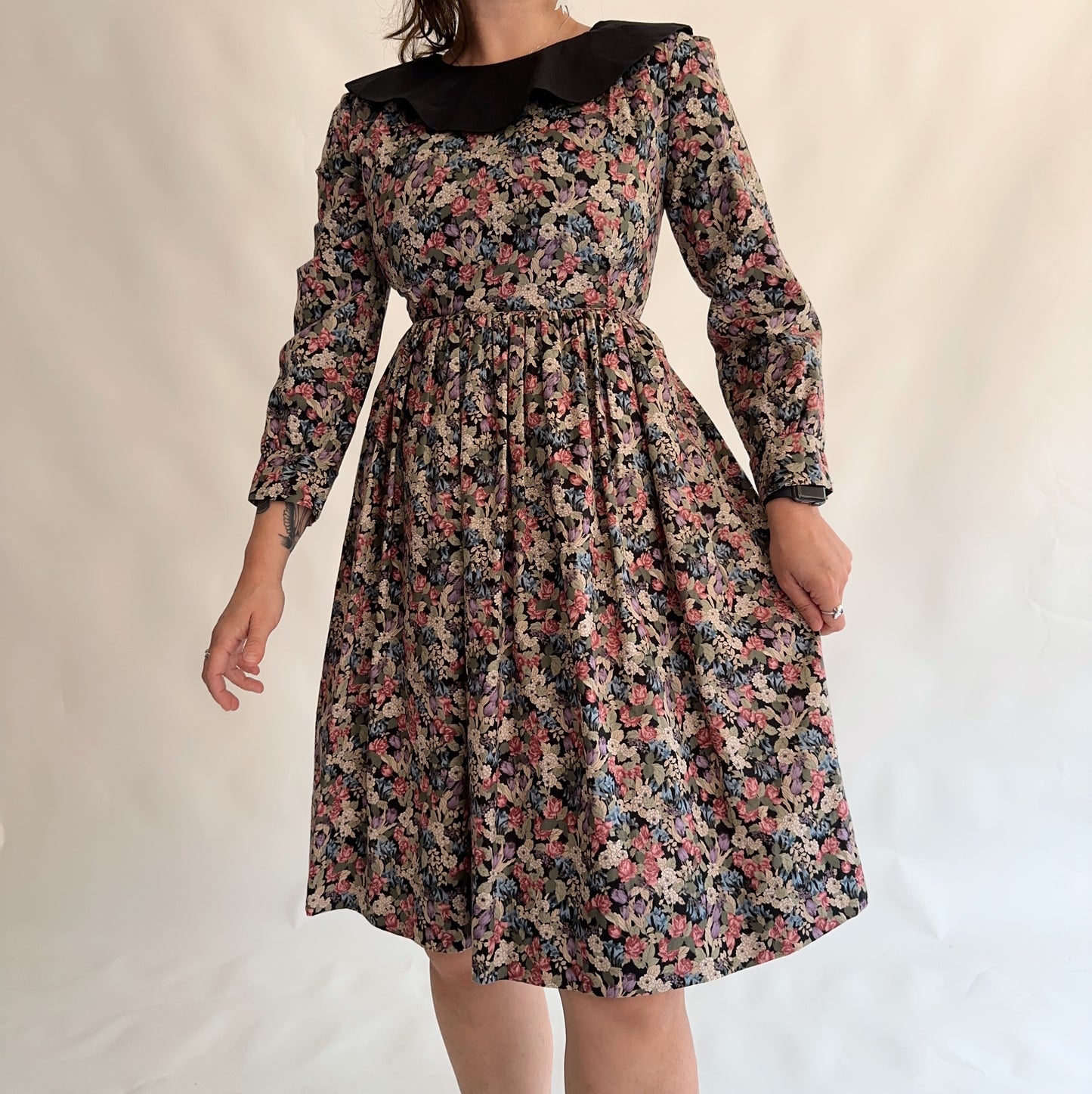 Vestido Vintage Romântico (S)