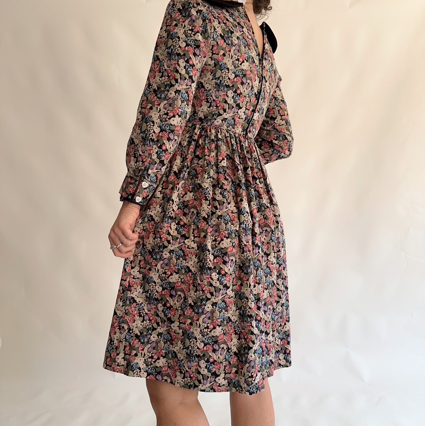 Vestido Vintage Romântico (S)