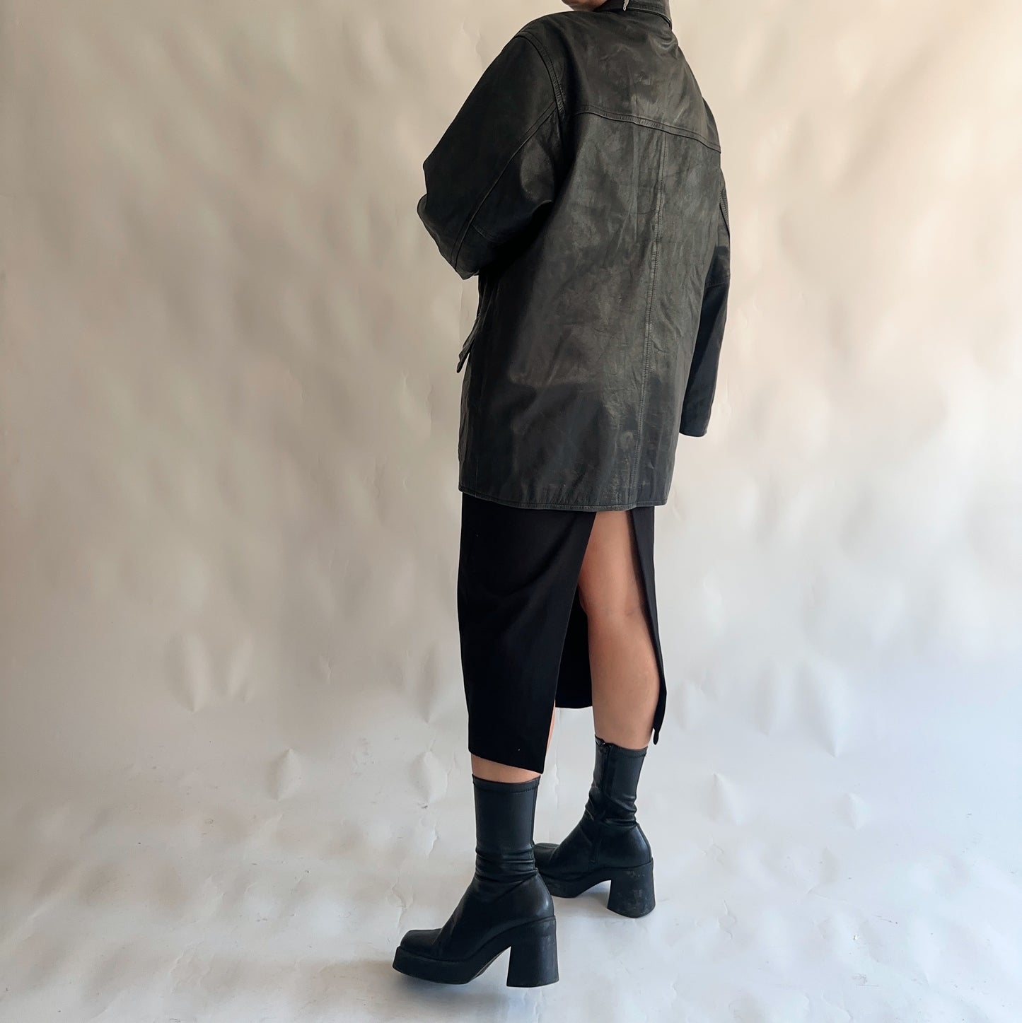 Casaco Vintage pele (L)