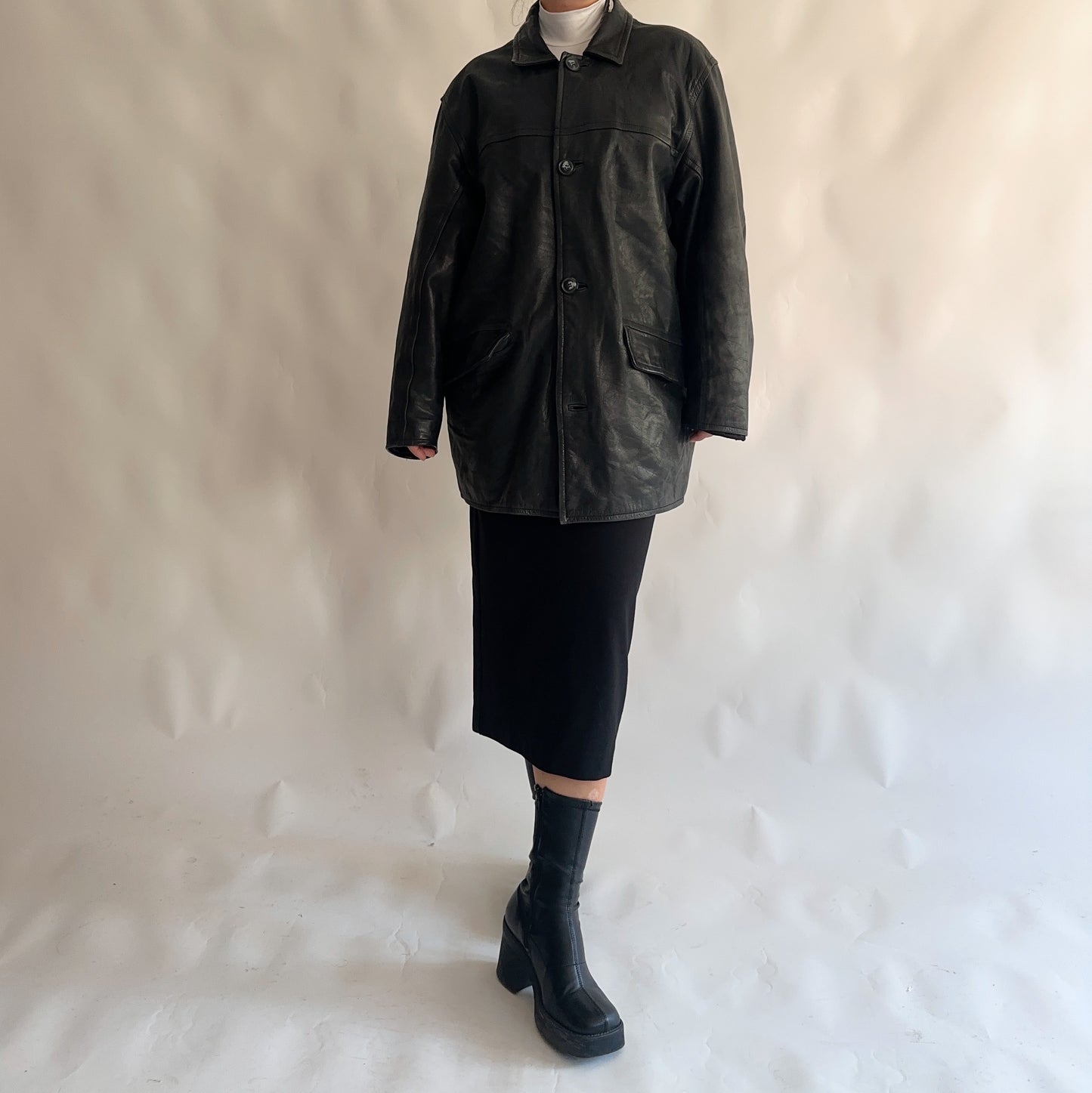 Casaco Vintage pele (L)