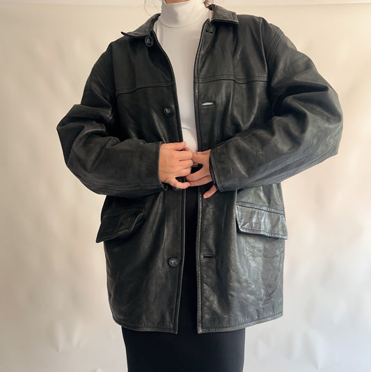 Casaco Vintage pele (L)