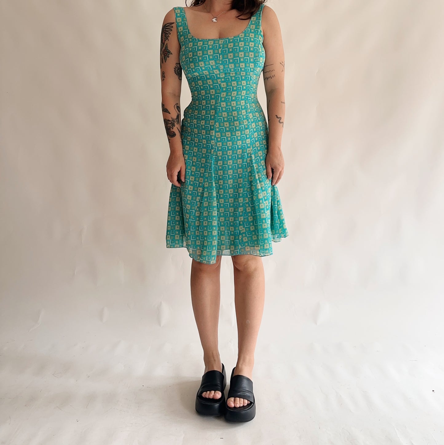 vestido vintage de verão (S)