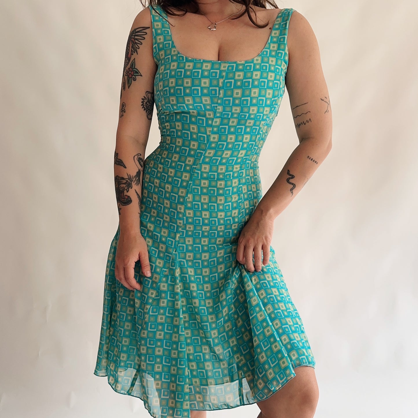 vestido vintage de verão (S)