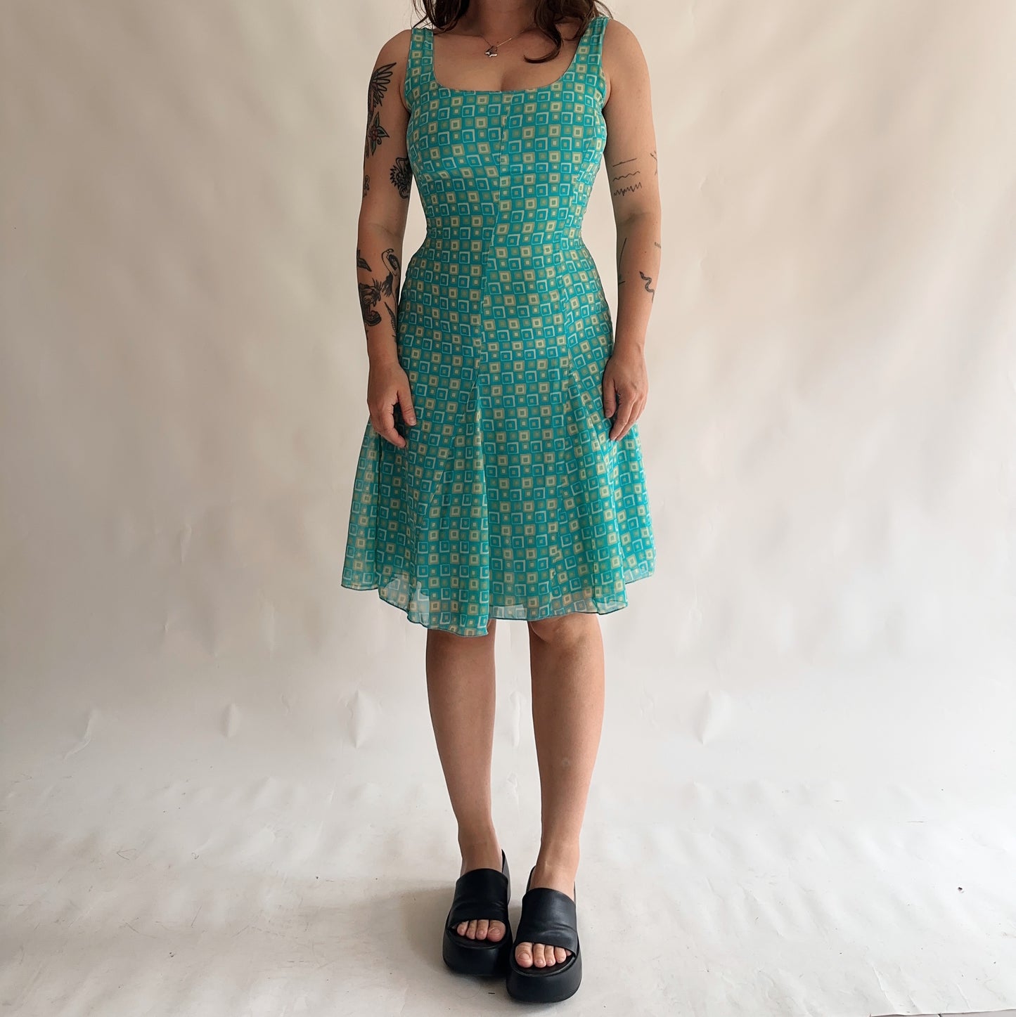 vestido vintage de verão (S)