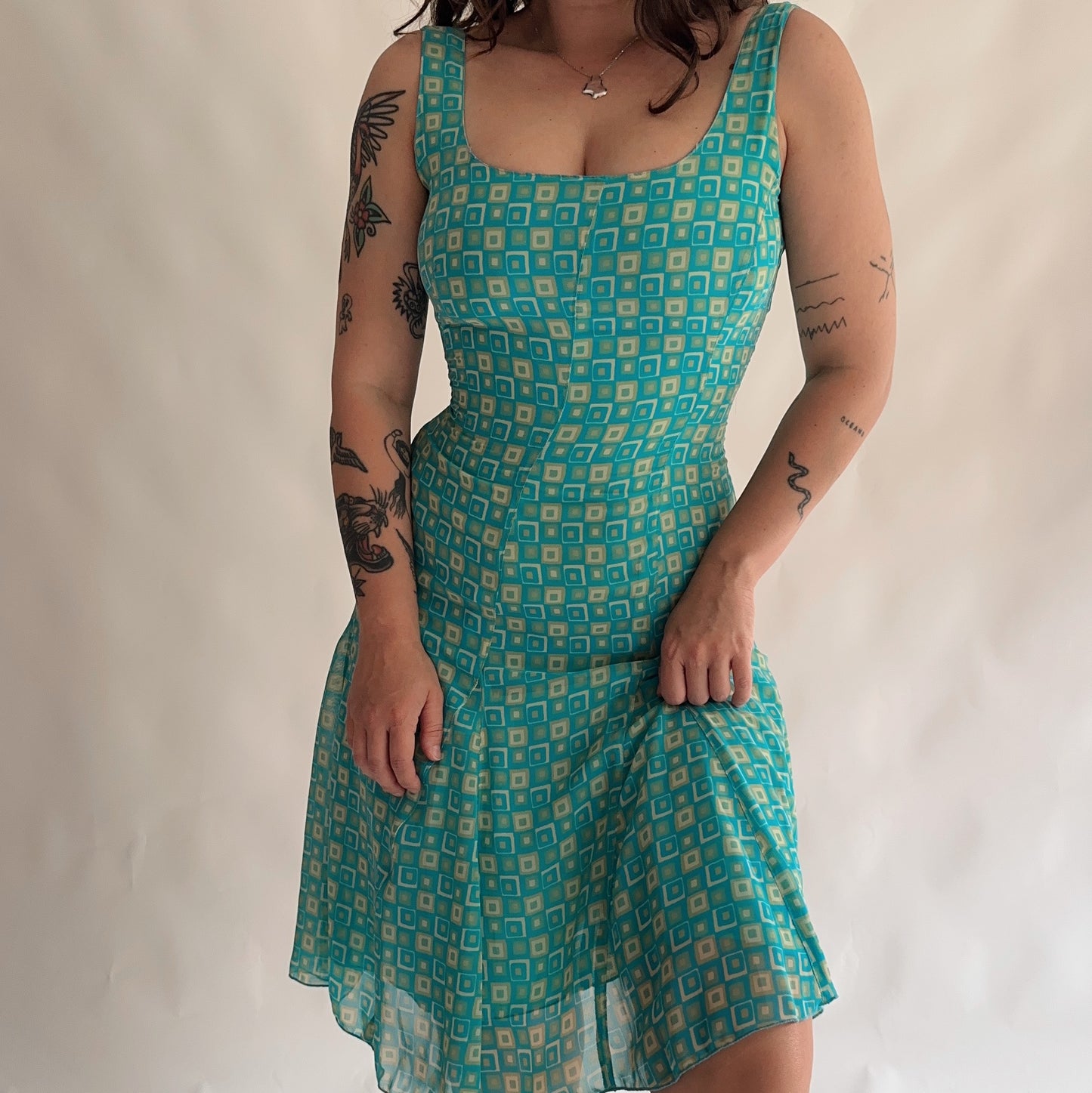 vestido vintage de verão (S)