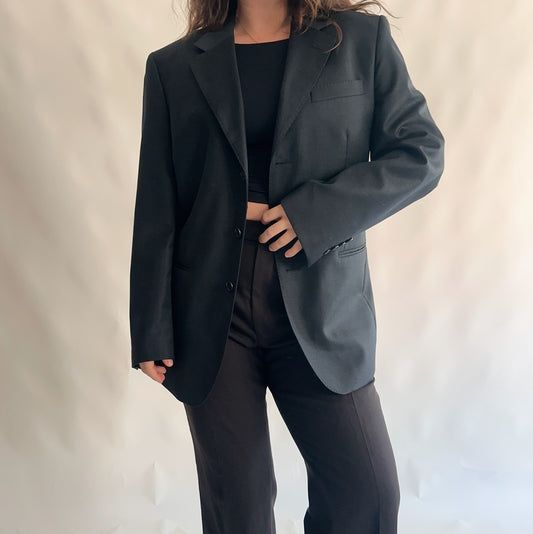blazer vintage 100% lã (L)