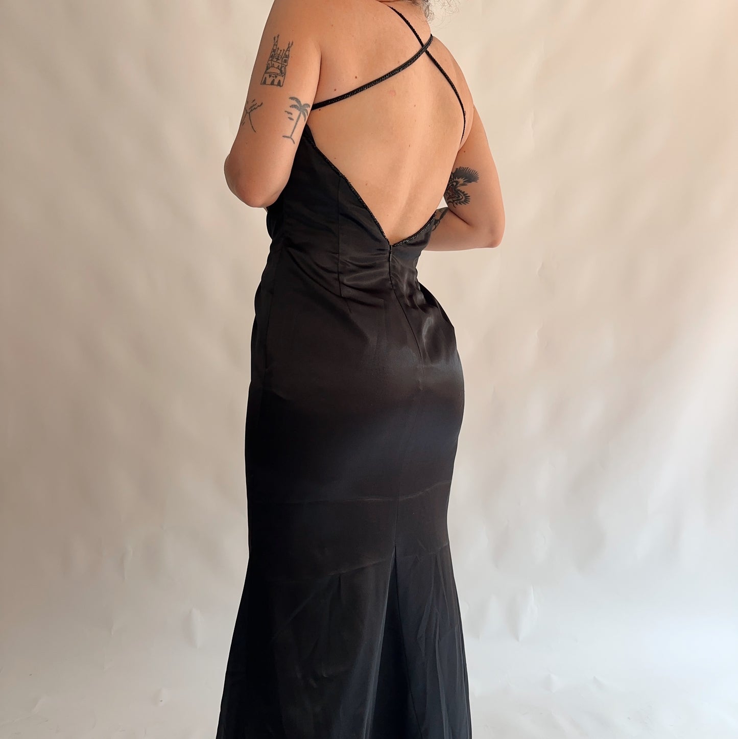 vestido vintage y2k italiano (L)