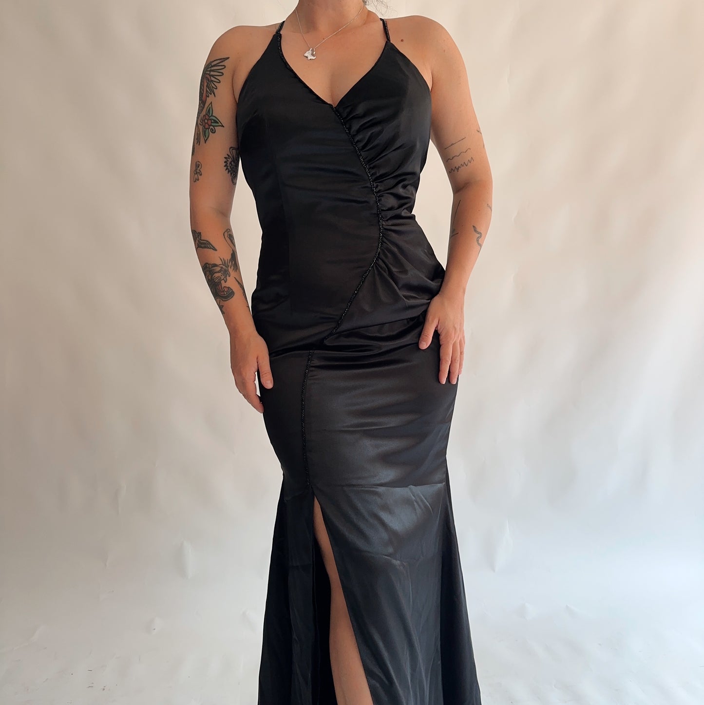 vestido vintage y2k italiano (L)